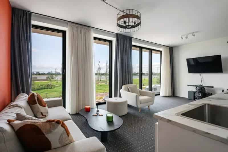 Antwerpen Nieuw Zuid Studio te Huur Scheldezicht