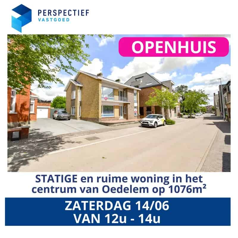 Statig en ruim huis te Oedelem 1076m²