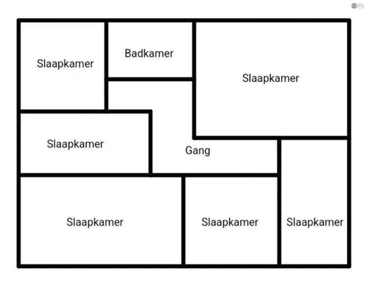 Projectgrond of te renoveren herenwoning (306m² bewoonbare oppervlakte) op perceel van 310m²