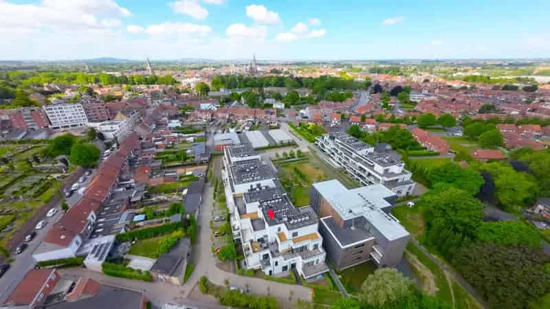 Nieuwbouwappartement 1 slaapkamer Ieper Centrum