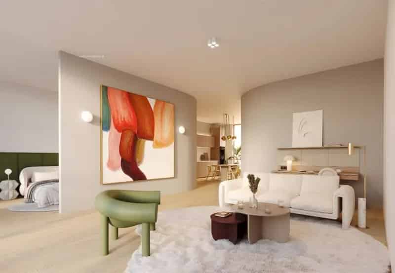 Nieuwbouw Appartement Melle 2 slaapkamers Gent