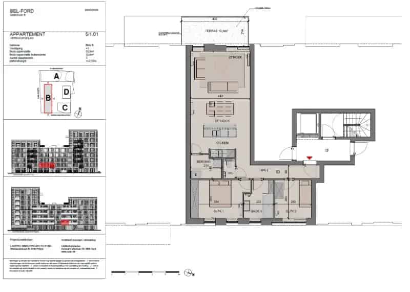 Appartementen te Koop Roeselare Centrum Wortelstraat