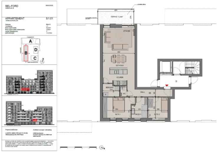 Appartementen te Koop Roeselare Centrum Wortelstraat