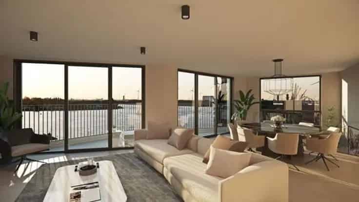 Duplex Penthouse Antwerpen Nieuwbouw Schelde Zicht