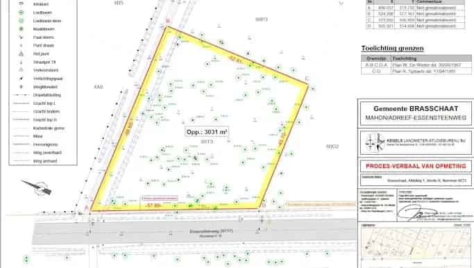 Villagrond te koop Brasschaat 3031m2
