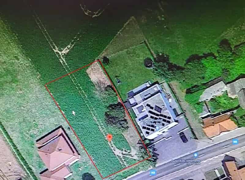 Bouwgrond Avelgem 1257m2 Open Bebouwing