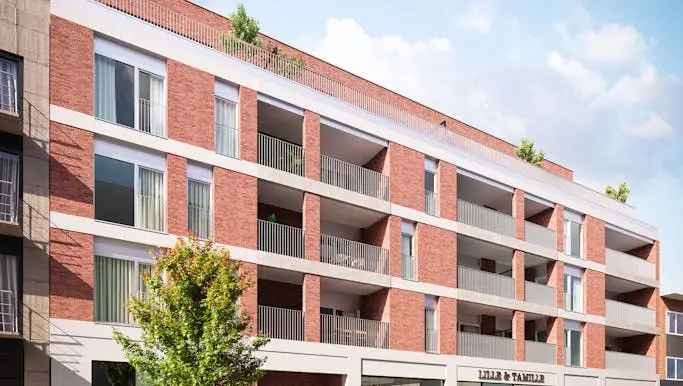 Te koop appartement in Vilvoorde met ecologisch verantwoord nieuwbouwproject