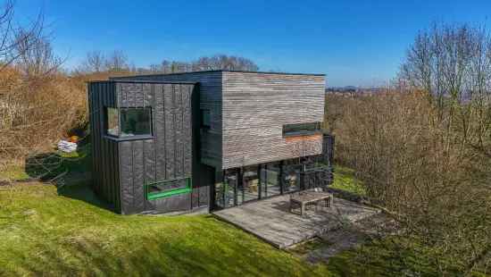 Moderne architectenwoning in het hart van de natuur