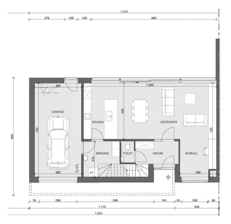 Huis te huur Sint-Michiels: Ruime nieuwbouwwoning 288m²