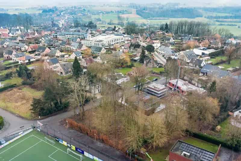 Bouwgrond 1376m² Dikkelvenne - 2 Woningen