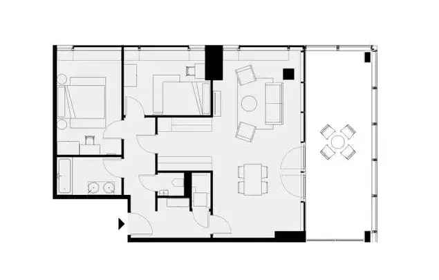 Kamer van 91 m² in Brussels