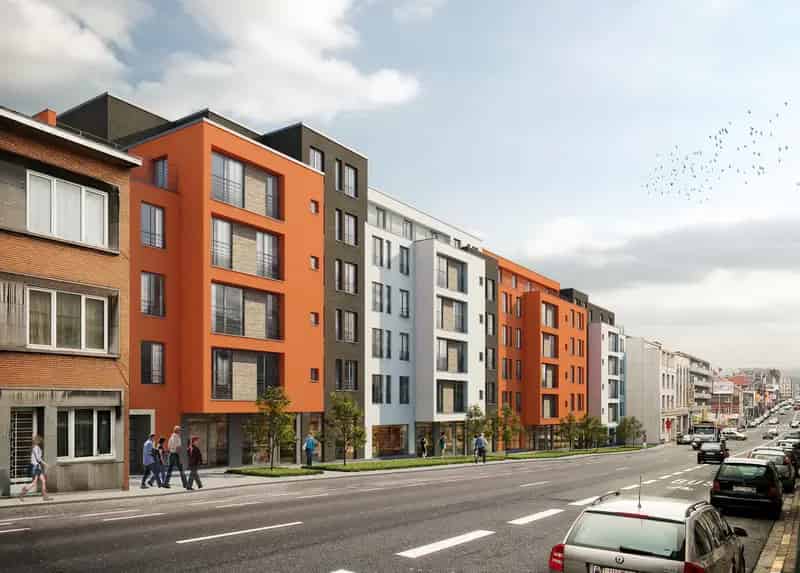 Studio te huur Schaerbeek 35m² gemeubileerd PEB C