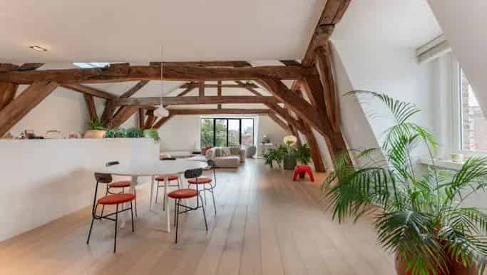 Penthouse te Koop Brugge Centrum 3 slaapkamers 2 badkamers