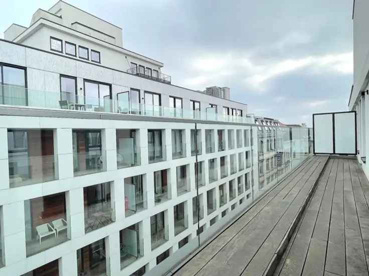 Penthouse te koop in Ixelles met terras en uitzicht