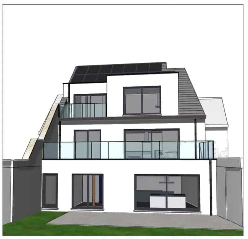 Te renoveren woning (vergunning voor 3 appartementen)