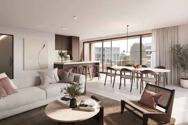 Nieuwbouw Appartement 2 Slaapkamers Wetteren