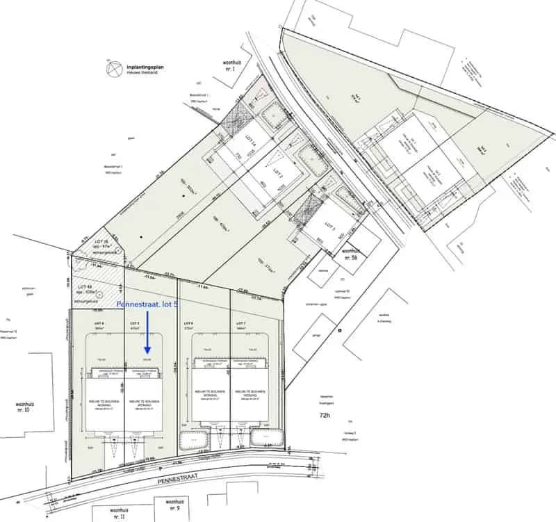 Halfopen nieuwbouwwoning te koop Pennestraat
