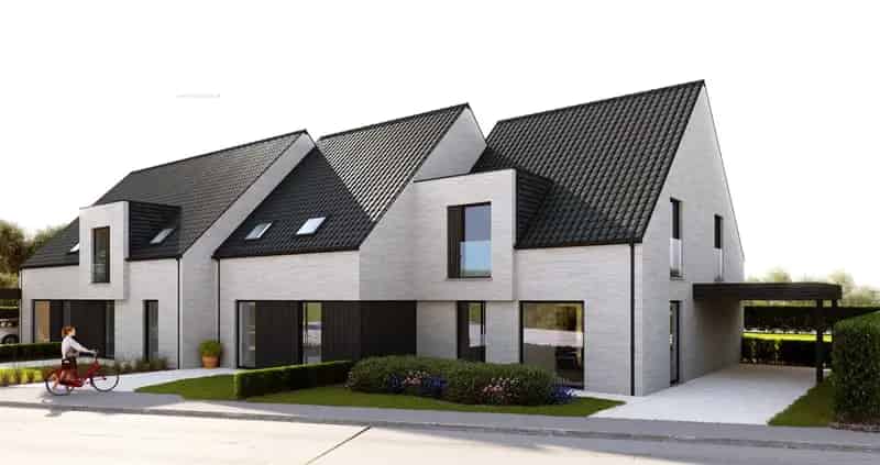 Huis te koop Houthulst 3 slaapkamers E-peil 20