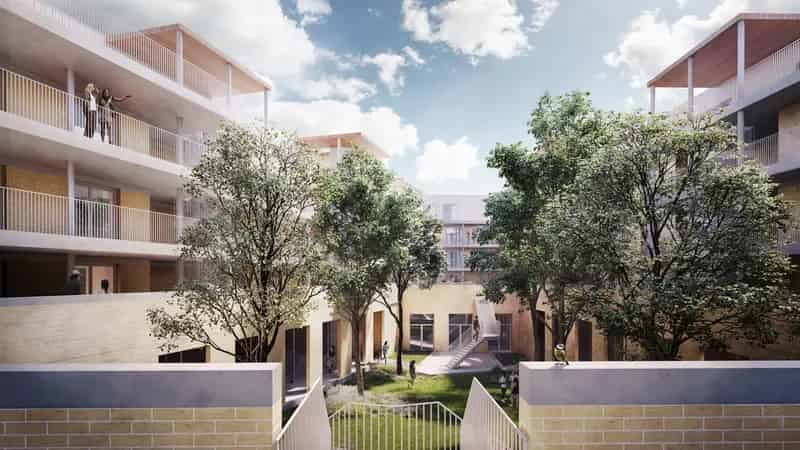 Appartement te huur Molenbeek - 1 slaapkamer - 82m² - Project Tannat