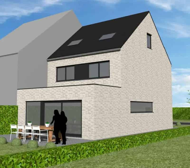 Nieuwbouw Halfopen Woning te Oordegem