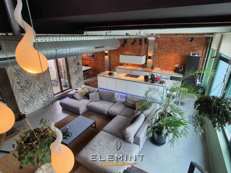 Huis te koop loft in Sint-Niklaas met industriële charme