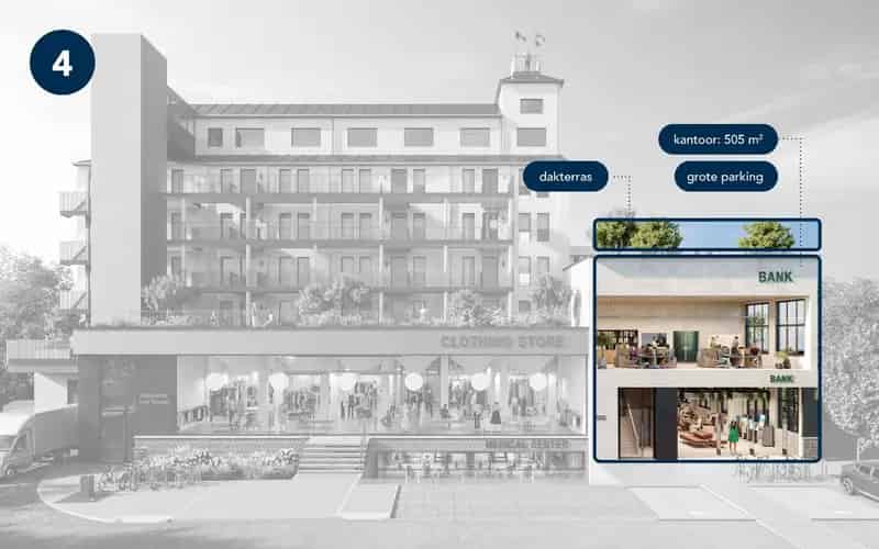 Residentie Van Simaey Kantoorruimte te Koop
