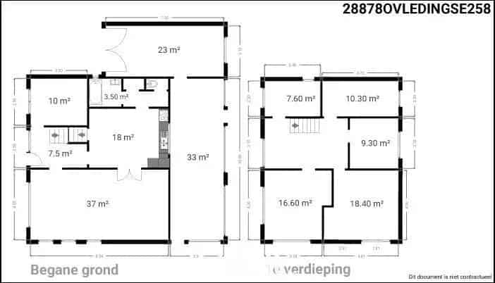 TE RENOVEREN WONING VEEL POTENTIEEL