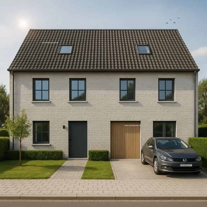 Nieuwbouw woning te koop Izegem 3 slaapkamers