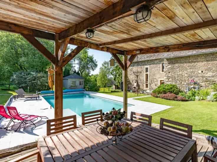 Landhuis Te Koop Ardennen: Boerderij met Gite Zwembad