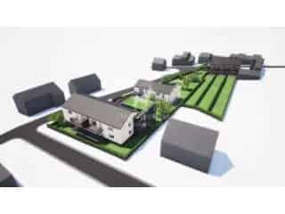 Bouwgrond Marchienne-au-Pont 3 Huizen 12 Appartementen