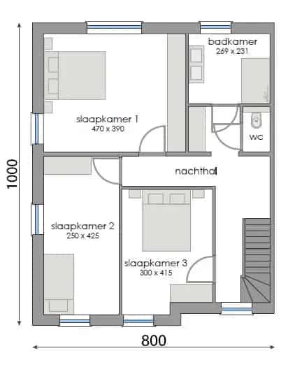 Huis te koop Merelbeke: Landelijke bouwgrond halfopen bebouwing