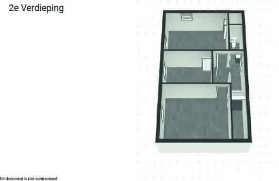 Mooi afgewerkt duplexappartement 3 slaapkamers