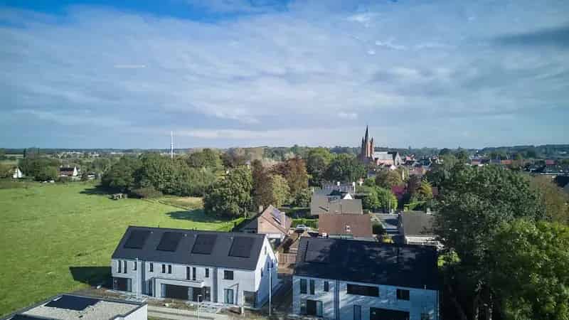 Nieuwbouw gezinswoning Ruddervoorde 3 slaapkamers