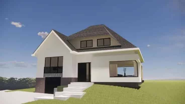 Jaren 70 Villa te renoveren met uitbouwvergunning
