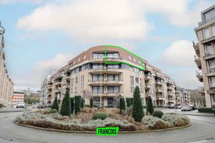 Lichtrijk Penthouse Terras Sint Lambrechts Woluwe 2 slaapkamers