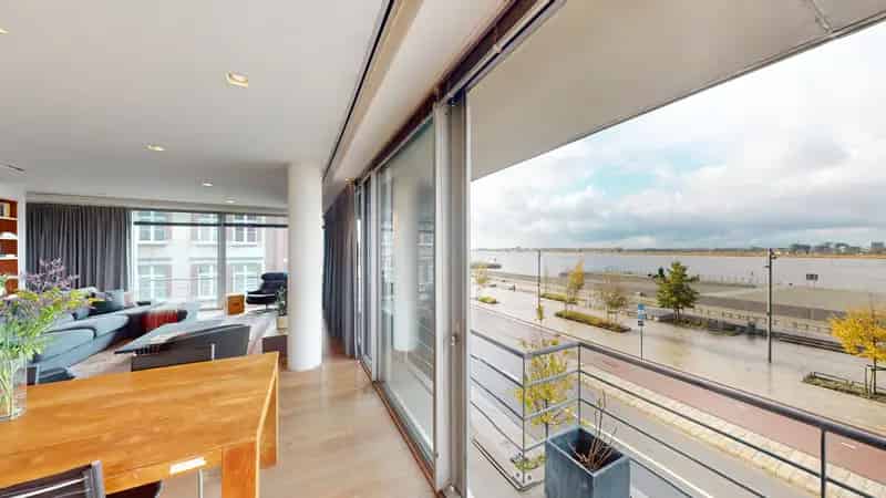 Appartement te Huur Antwerpen Zuid Scheldezicht 2 slaapkamers