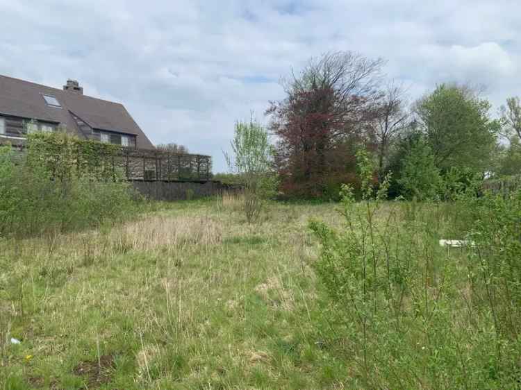 Bouwgrond net buiten het centrum van De Haan.