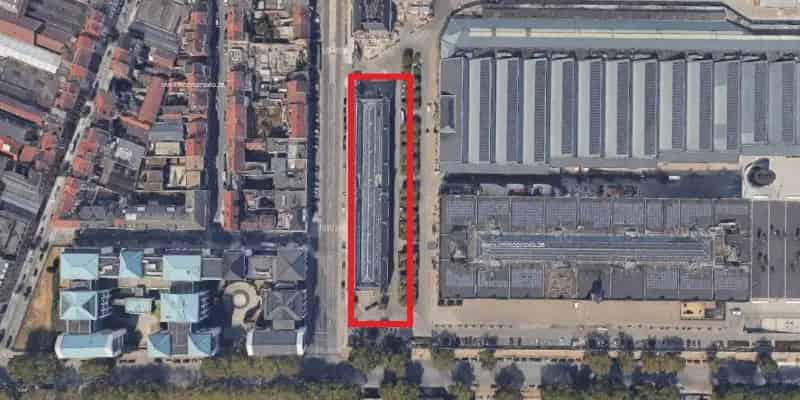 Kantoorgebouw te huur Tour Taxis 6400m2