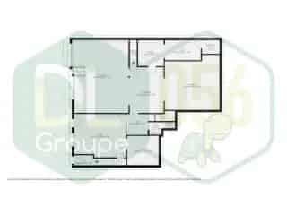 Handelspand met Appartement te Moeskroen