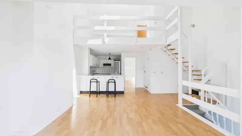 Duplex Appartement te Châtelain 2 slaapkamers Gemeenschappelijke Tuin