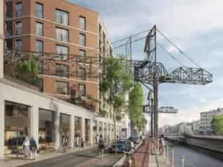 Depot Brussel - Moderne appartementen aan het kanaal