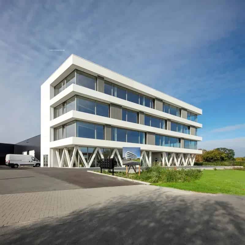 Nieuwbouw Kantoorruimte te Huur Melsele Nabij E17