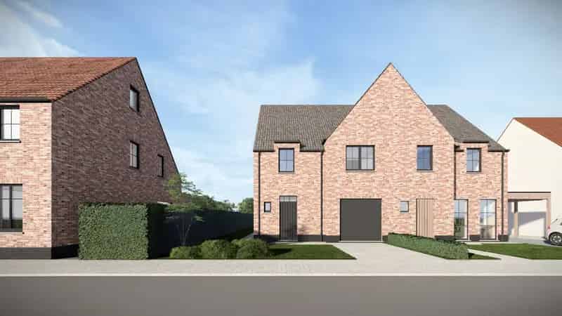 Nieuwbouwwoning 4 slaapkamers Koekelare