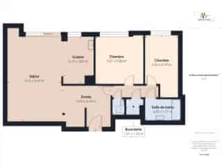 Appartement te Koop Eigenbrakel 93m2 2 slaapkamers