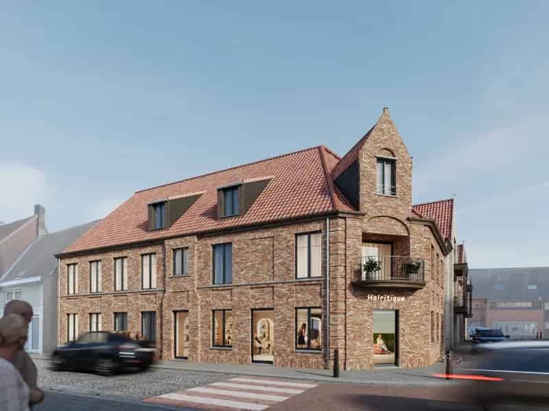 Appartement te huur Koekelare 64m2 1 slaapkamer Residentie Angulus