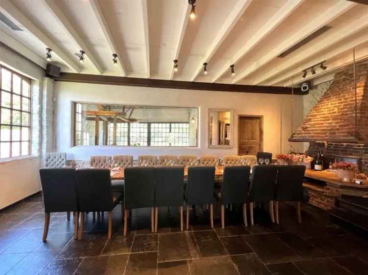 Charmant Landhuis Met Restaurant Te Koop