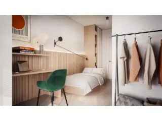 Te koop studio appartement in Gent met high-end studentenkamers