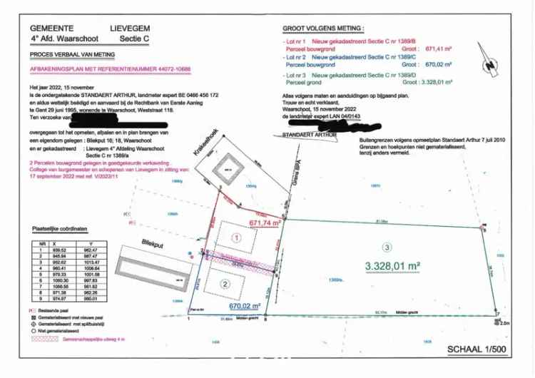 KOOP 3 - Een perceel (landbouw)grond te Waarschoot