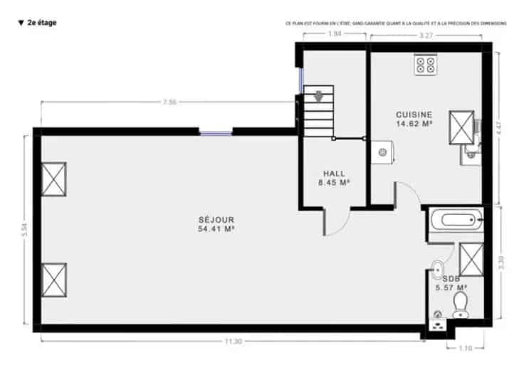 Appartementsblok Nessonvaux: Investering met 6 slaapkamers
