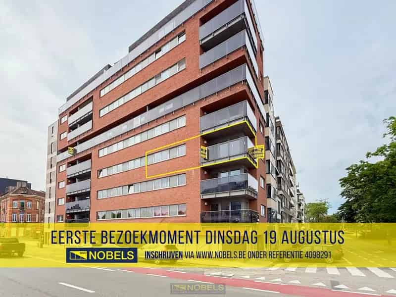 Appartement te huur Gent: 2 slaapkamers, terras, kelder